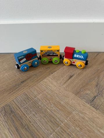 ZGAN Brio verjaardagstrein houten trein set 33818 cadeau ide beschikbaar voor biedingen