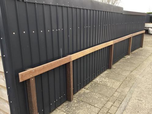 Gebruikte dak/gevel platen., Tuin en Terras, Schuttingen, Gebruikt, Minder dan 3 meter, Ophalen