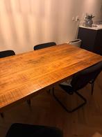 Houten Eettafel, 150 tot 200 cm, Ophalen of Verzenden, Zo goed als nieuw, 150 tot 200 cm