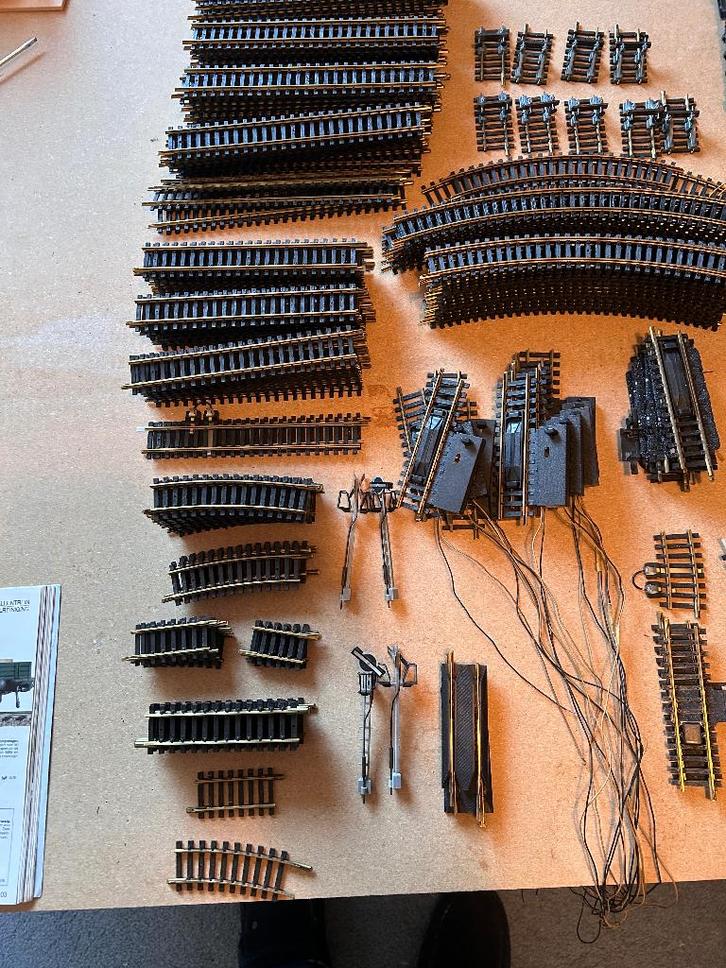 Fleischmann verzameling HO, Hobby en Vrije tijd, Modeltreinen | H0, Gebruikt, Treinset, Gelijkstroom, Fleischmann, Ophalen