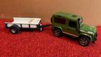 Bruder Landrover met Aanhanger, Ophalen of Verzenden, Gebruikt