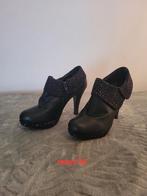 Zwarte pumps met glinstersteentjes. Maat 38., Pumps, Zwart, Ophalen of Verzenden, Alicia Shoes