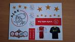 AJAX STICKER VEL A5, Ophalen of Verzenden, Zo goed als nieuw, Sticker