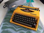 Adler Tippa - Yellow typewriter /  typemachine, Diversen, Typemachines, Zo goed als nieuw, Ophalen