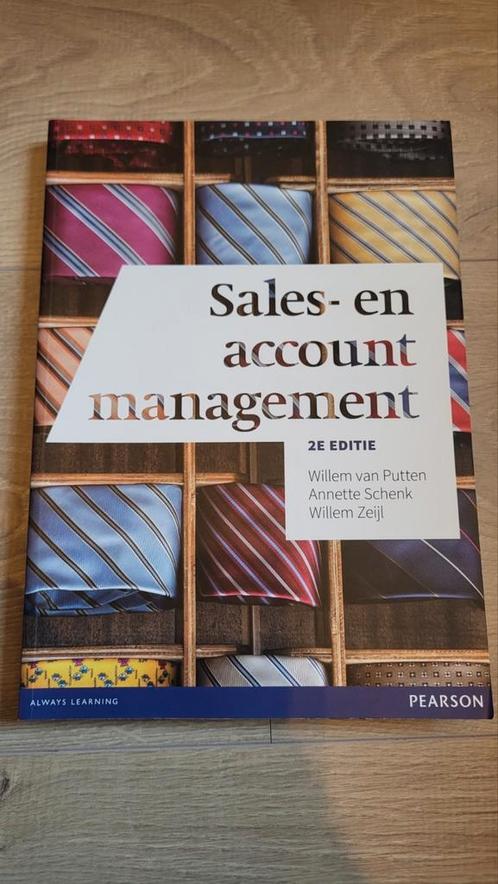 Annette Schenk - Sales- en accountmanagement, Boeken, Schoolboeken, Zo goed als nieuw, Nederlands, Overige niveaus, Ophalen of Verzenden