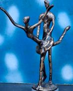 Danspaar. Sculptuur brons.  Geabstraheerd.  20 cm., Ophalen, Zo goed als nieuw