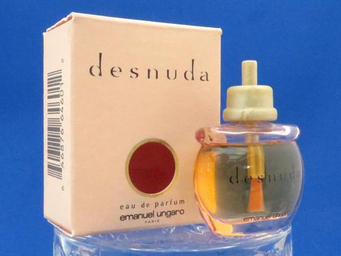 Mini - UNGARO - Desnuda - 5ml - edp - 4,6cm, Verzamelen, Parfumverzamelingen, Gebruikt, Miniatuur, Gevuld, Ophalen of Verzenden