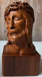 Onze Lieve Heer , prachtig handgemaakt gesigneerd van hout, Antiek en Kunst, Antiek | Religie, Ophalen of Verzenden