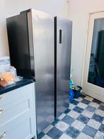 Zeer ruime Veripart side-by-side koelkast RVS – 562L, Witgoed en Apparatuur, Ophalen, 200 liter of meer, 60 cm of meer, Met aparte vriezer