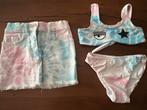 CHIARA FERRAGNI bikini 98  en rokje 92 origineel zgan, Maat 98, Bikiniset, Meisje, Ophalen of Verzenden