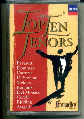 Top Ten Tenors PROMO cassette Frangelico Liqeur NIEUW seald beschikbaar voor biedingen