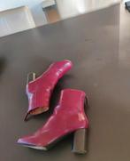 Sandro  leren laarzen maat 37, Ophalen of Verzenden, Gedragen, Zwart, Hoge laarzen