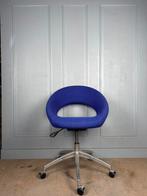 2 Artifort Nina design bureaustoelen, Huis en Inrichting, Stoelen, Twee, Blauw, Ophalen of Verzenden, Zo goed als nieuw