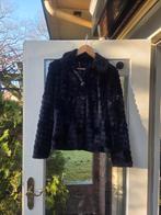 Gerry Weber Fake Fur Jas - Maat 38 - Zwart, Maat 38/40 (M), Zwart, Ophalen of Verzenden, Zo goed als nieuw