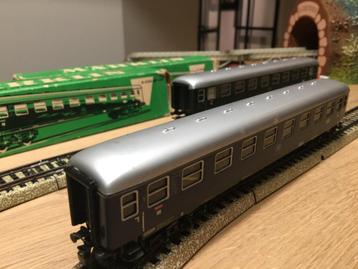 Marklin 2 Wagons groot 4026 beschikbaar voor biedingen