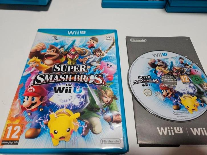Super Smash Bros - Wii U, Spelcomputers en Games, Games | Nintendo Wii, Gebruikt, Vechten, 3 spelers of meer, Vanaf 12 jaar, Eén computer