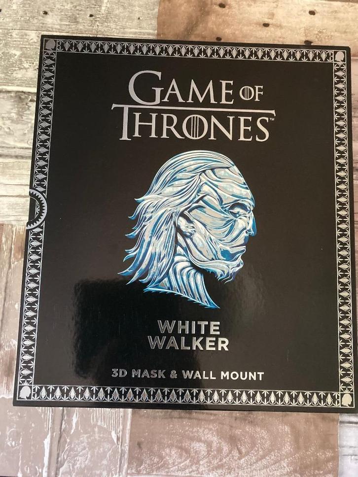 Game of Thrones - White Walker 3D mask en wall mount, Hobby en Vrije tijd, Knutselen, Nieuw, Verzenden