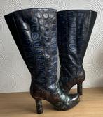 Muxart Barcelona.  Aparte leren laarzen. Mt 37., Kleding | Dames, Schoenen, Hoge laarzen, Overige kleuren, Zo goed als nieuw, Muxart Barcelona