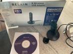 Belkin Wireless USB Adapter, Ophalen of Verzenden, Zo goed als nieuw