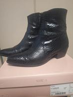 Zwarte Western Laarsjes 42 Leer Croco notre V - IZGS, Kleding | Dames, Schoenen, Notre-V, Zwart, Lage of Enkellaarzen, Ophalen of Verzenden