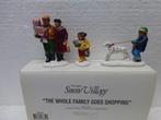 department 56 the whole family goes shopping kerstdorp kerst, Ophalen of Verzenden, Zo goed als nieuw