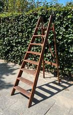 Prachtige antieke houten schilderstrap – decoratief & uniek, Antiek en Kunst, Ophalen