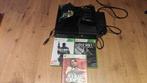 Xbox 360 E met 2 controllers en 3 games, Spelcomputers en Games, Spelcomputers | Xbox 360, Ophalen, 360 E, Met 2 controllers, Gebruikt