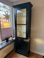 Vitrine / boekenkast met deur en 5 planken, Ophalen, Met plank(en), Gebruikt, 200 cm of meer