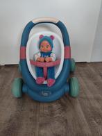 Smoby baby walker/ poppenwagen 3 in 1 met pop, Ophalen, Zo goed als nieuw, Overige typen, Met wieltjes