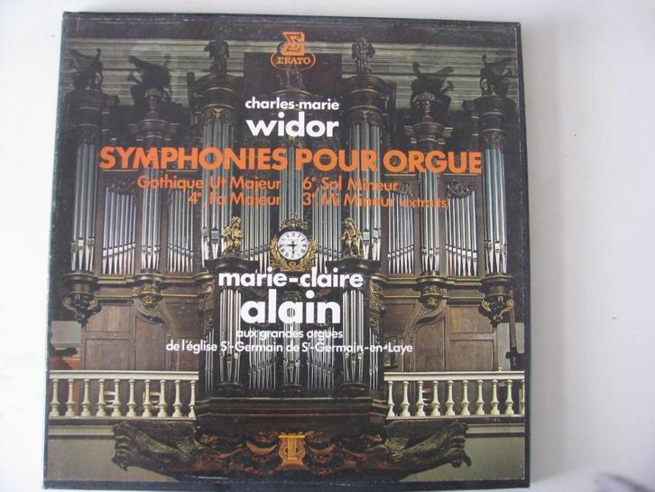 LP's Orgelmuziek Bach, Widor e.a., Cd's en Dvd's, Vinyl | Klassiek, Gebruikt, Barok, Overige typen, 12 inch, Ophalen of Verzenden