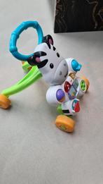Fisher price loopwagentje Zebra, Ophalen of Verzenden, Zo goed als nieuw, Auto of Voertuig, Met geluid