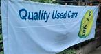 Quality Used Cars Spandoek  300 x 80, Ophalen of Verzenden, Zo goed als nieuw