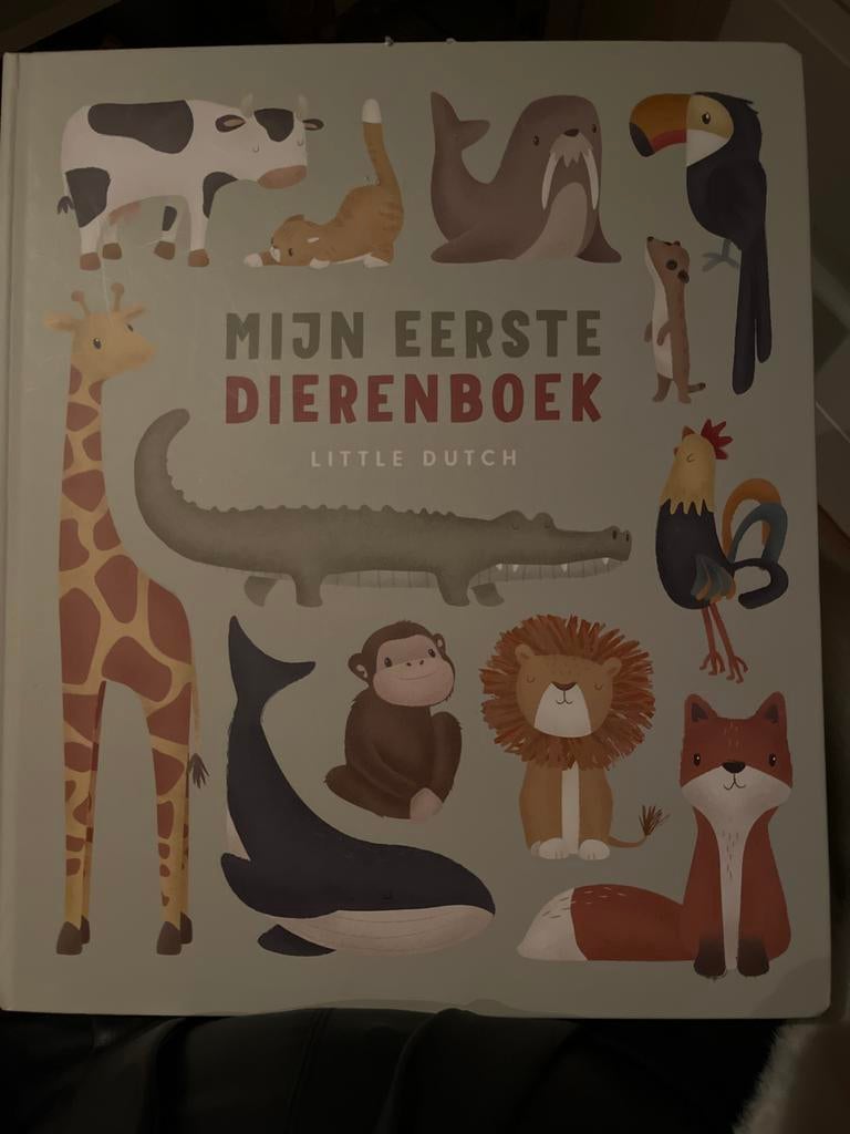 Mijn Eerste Dierenboek - Little Dutch, Ophalen, Zo goed als nieuw, Uitklap-, Voel- of Ontdekboek, 1 tot 2 jaar