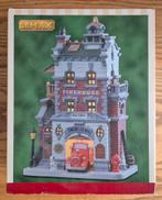 Lemax Engine Co. No. 9 Kersthuisje met Verlichting, Diversen, Kerst, Ophalen of Verzenden, Zo goed als nieuw