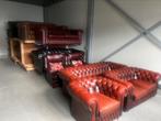 Chesterfield banken opruiming Hemelvaart op afspraak open, Gebruikt, Ophalen of Verzenden, Hout, 75 tot 100 cm