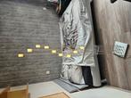 Rvs design staande led lamp, Huis en Inrichting, Lampen | Vloerlampen, Ophalen, Minder dan 100 cm
