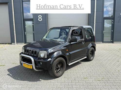 Suzuki Jimny 1.3 JX 4WD Cabriolet 4x4 zWART, Auto's, Suzuki, Bedrijf, Te koop, Jimny, 4x4, Airbags, Alarm, Open dak, Startonderbreker