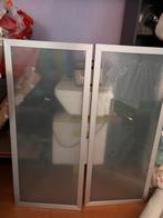 Kast van Ikea met glas deuren, Huis en Inrichting, Kasten | Vitrinekasten, 25 tot 50 cm, 50 tot 100 cm, Ophalen of Verzenden, Glas