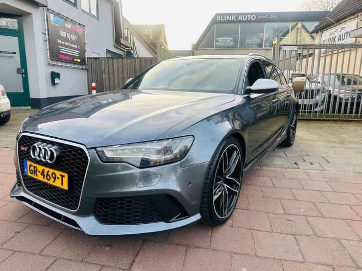 Audi A6 Avant 4.0 TFSI RS 6 quattro Pro Line Plus Garantie A, Auto's, Audi, Bedrijf, Te koop, RS6, 360° camera, 4x4, ABS, Achteruitrijcamera