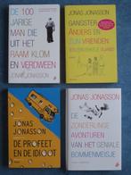 4 x Jonas Jonasson Gangster profeet bommenmeisje 100-jarige, Ophalen of Verzenden, Gelezen, Jonas Jonasson