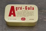 Agré-Gola blikje, Verzamelen, Blikken, Ophalen of Verzenden, Gebruikt, Overige