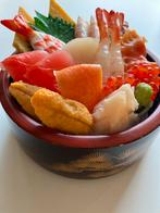 Japanse Chirashi Sushi Kom Decoratie Brocante Stijl Uniek Ca, Ophalen of Verzenden