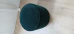 Ikea velvet groene poef, Ophalen, Minder dan 50 cm, Rond, Minder dan 50 cm