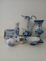 Delfts Blauw Collectie: Vazen, Potjes & Kaarsenstandaard, Antiek en Kunst, Antiek | Keramiek en Aardewerk, Ophalen