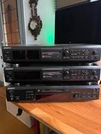 3 Sony MiniDisc Recorders - JE510 & JE520 - In Orde!, Audio, Tv en Foto, Walkmans, Discmans en Minidiscspelers, Ophalen, Minidisc-recorder