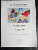Jurjen de Haan affiche Jaski Art Gallery jaren 90, Verzenden