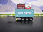 Wsi 04-2036 China Shipping 20FT Container & Chassis, Ophalen, Nieuw, Bus of Vrachtwagen, Wsi