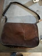 Oude jagers tas, Ophalen, Gebruikt, Bruin