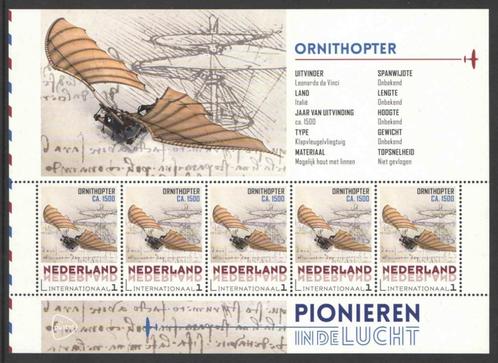 Pionieren in de luchtvaart: Ornithopter, Postzegels en Munten, Postzegels | Nederland, Postfris, Na 1940, Ophalen of Verzenden