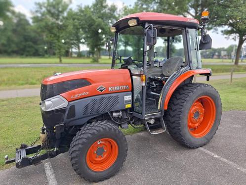Kubota L5740 tractor met front heffing en cabine - 2010, Zakelijke goederen, Agrarisch | Tractoren, 5000 tot 7500, tot 80 Pk, Gebruikt